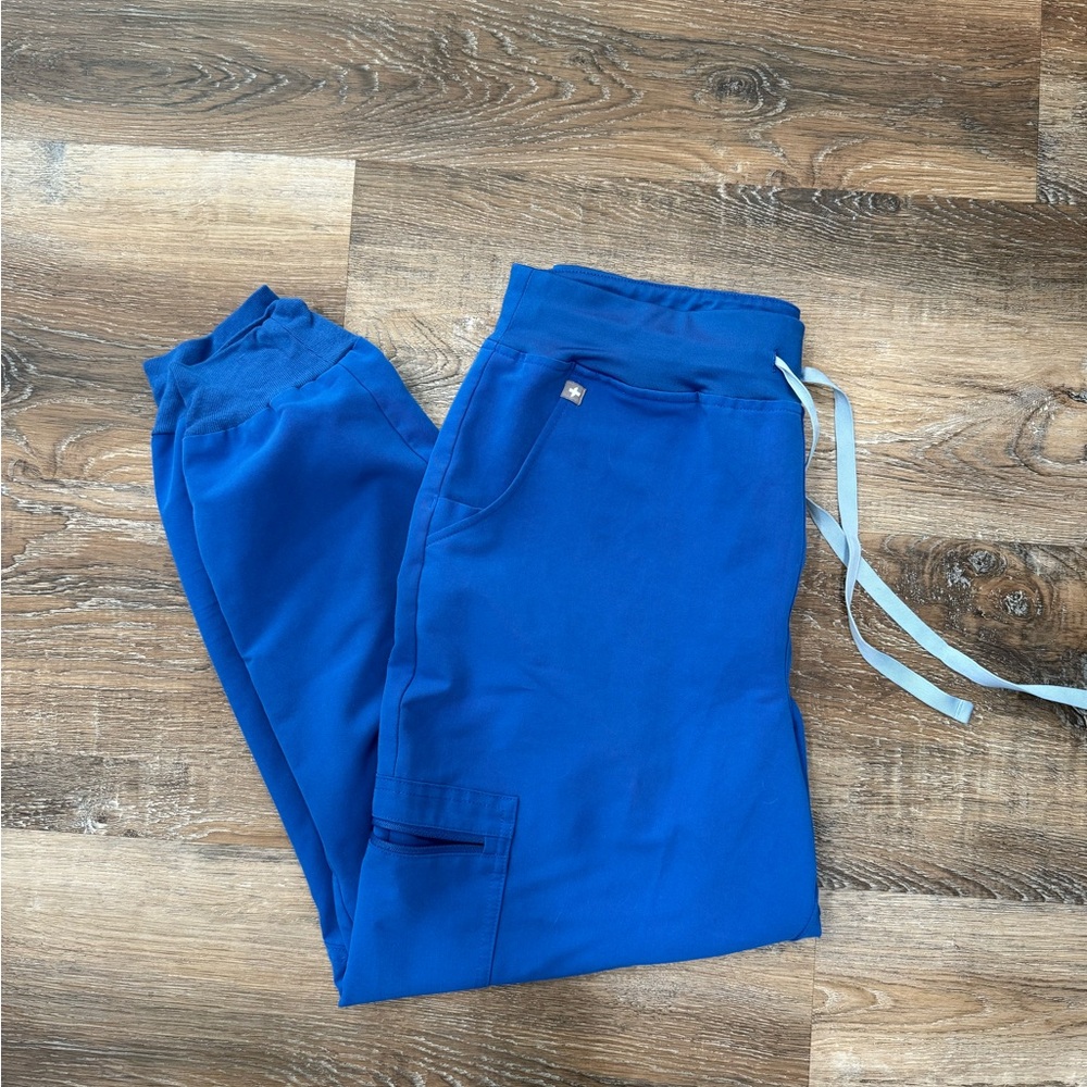 Figs Royal Blue Technical Collection Pants